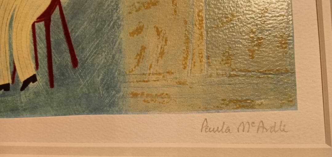 1月末削除】【直筆サイン＆絵入】Paula McArdleポーラ マッカードル