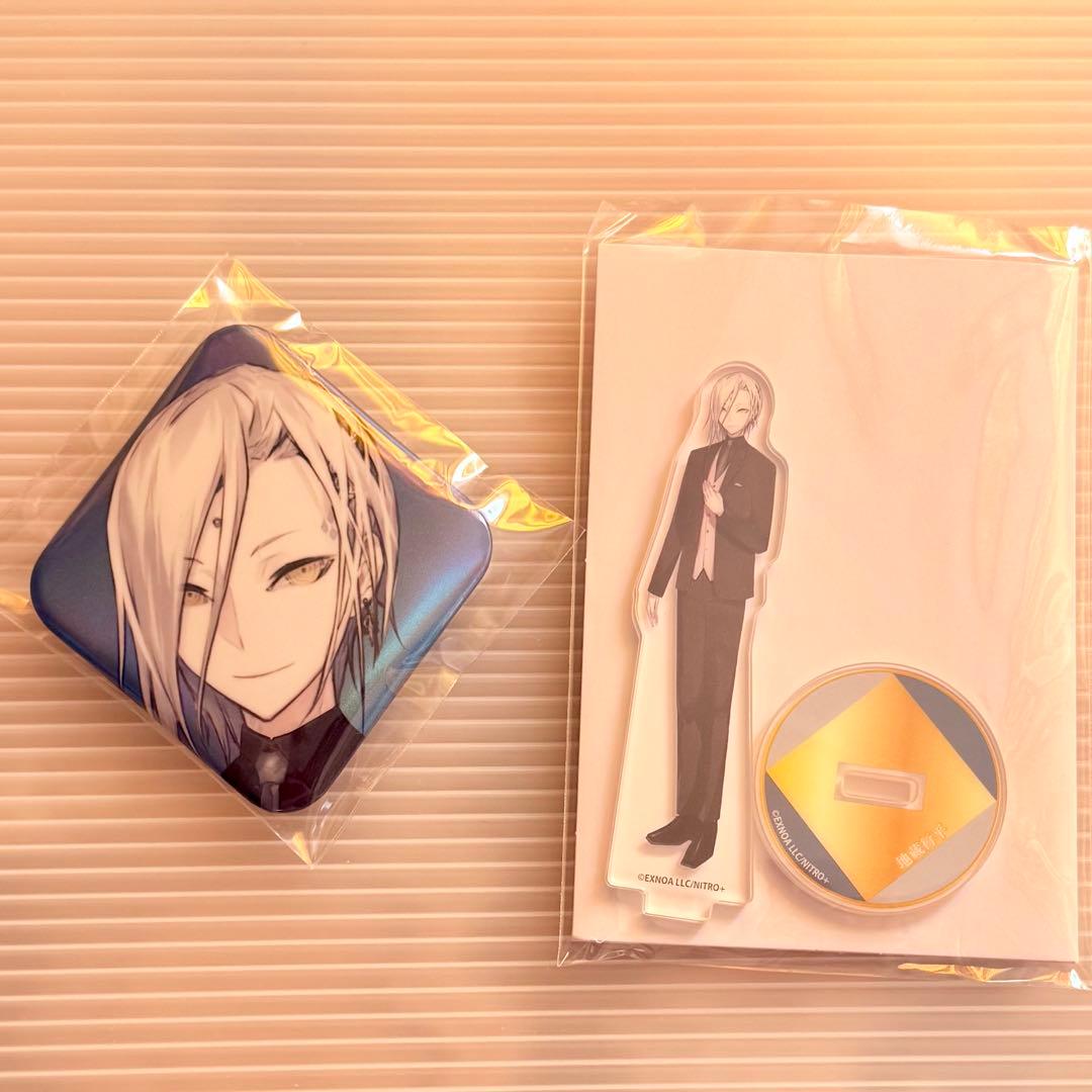 刀剣乱舞】 大本丸博《地蔵行平》祝装 スクエア缶バッジ ミニアクリル
