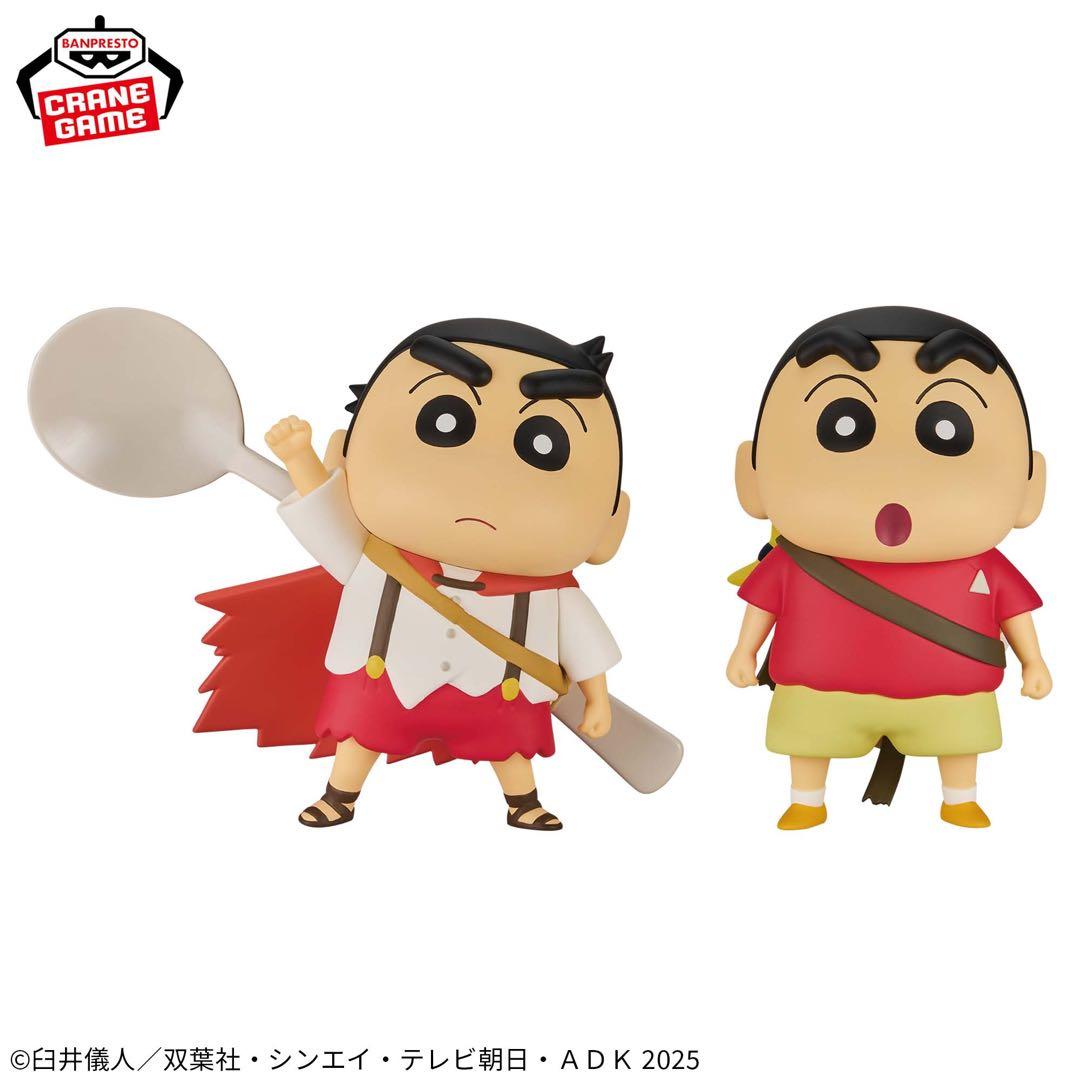 映画クレヨンしんちゃん 灼熱のカスカベ防衛隊フィギュア 6種セット