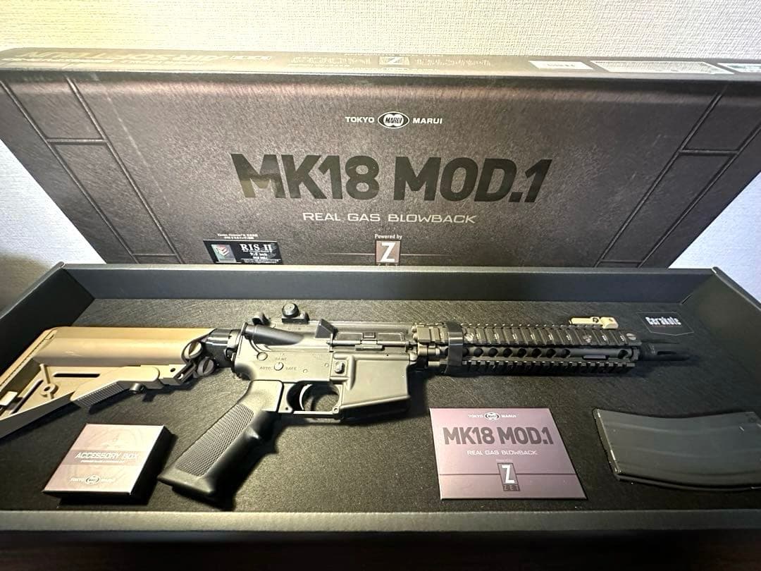 東京マルイ MK18 Mod.1 ガスブロ ガスブローバック 美品 マーク18 モッド1 - ガスブローバック マシンガン | 東京マルイ