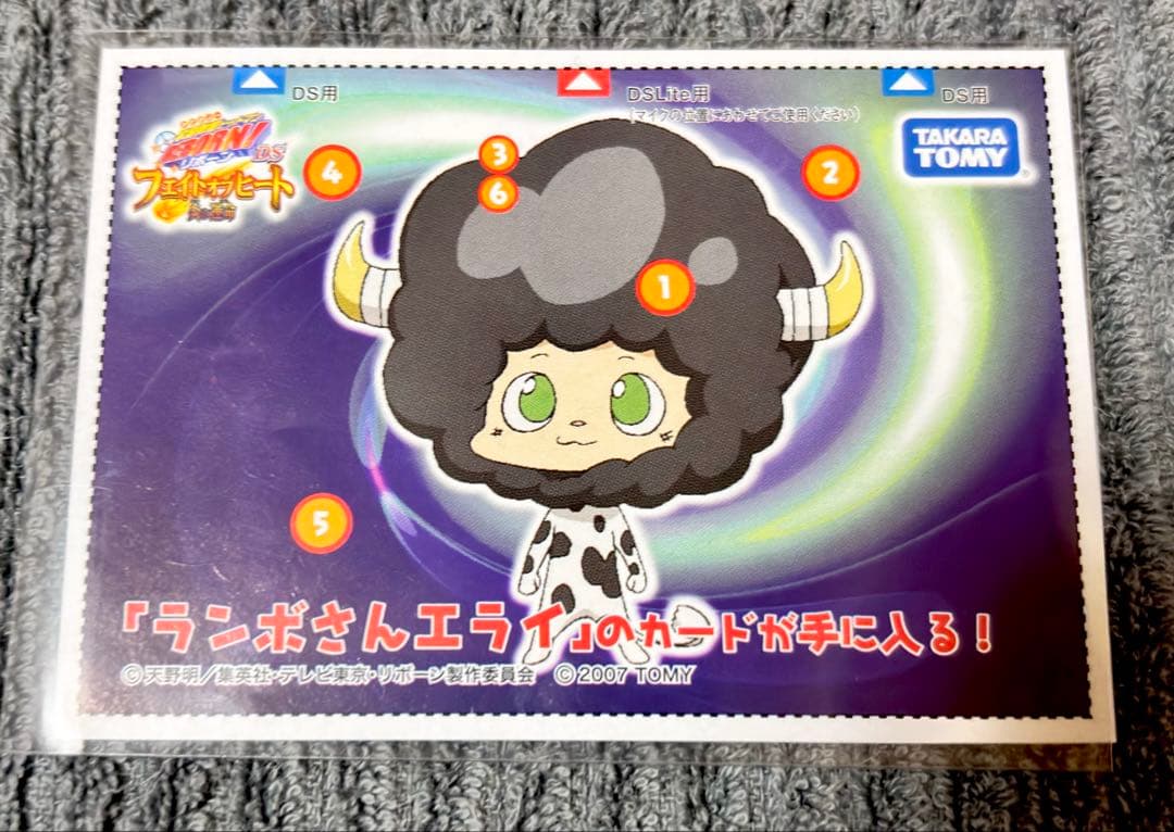 激レアセット】家庭教師ヒットマンREBORN！ ランボ カード 6枚＋おまけ
