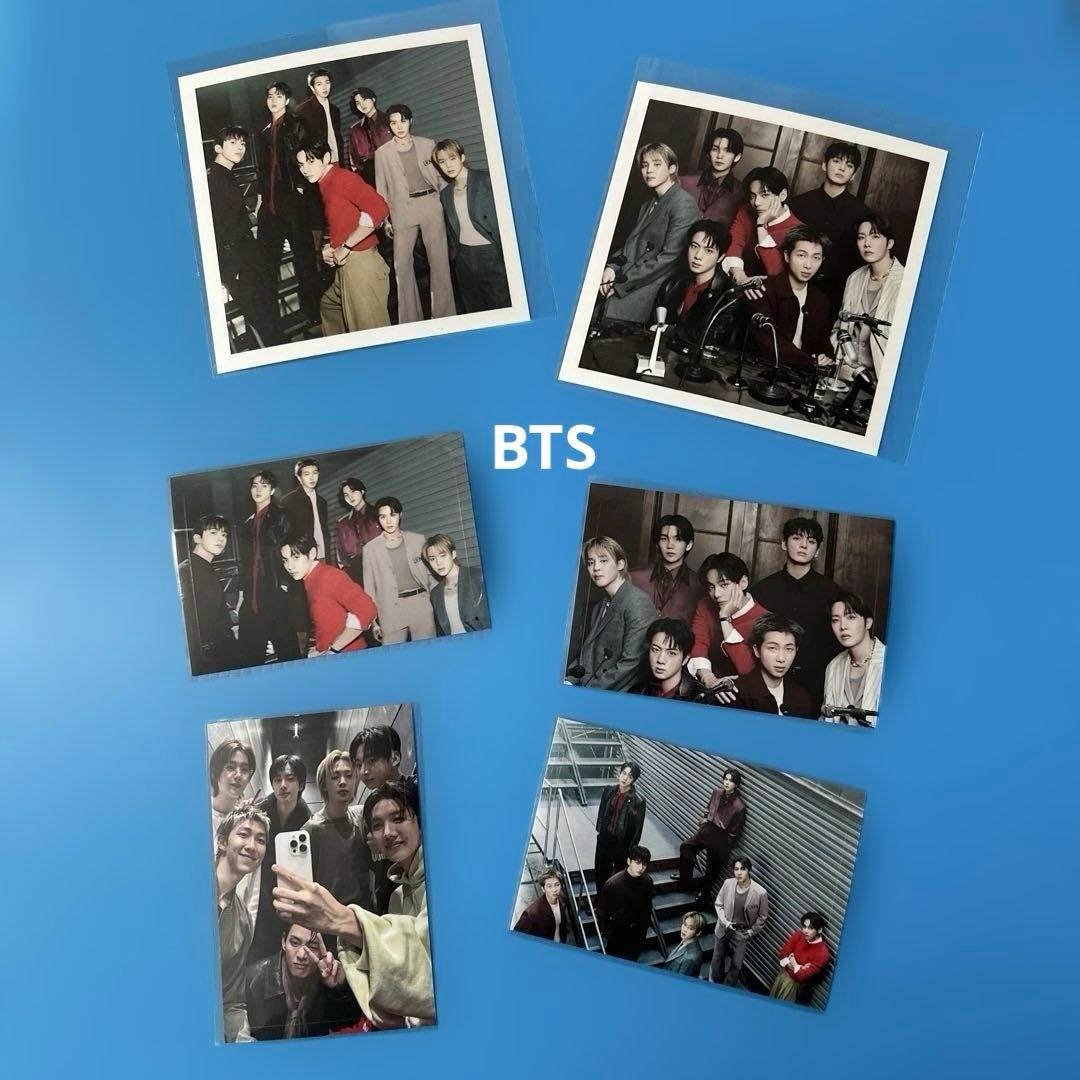 BTS ALL 両面ましかくフォト・ステッカー(防水仕様) - メルカリ