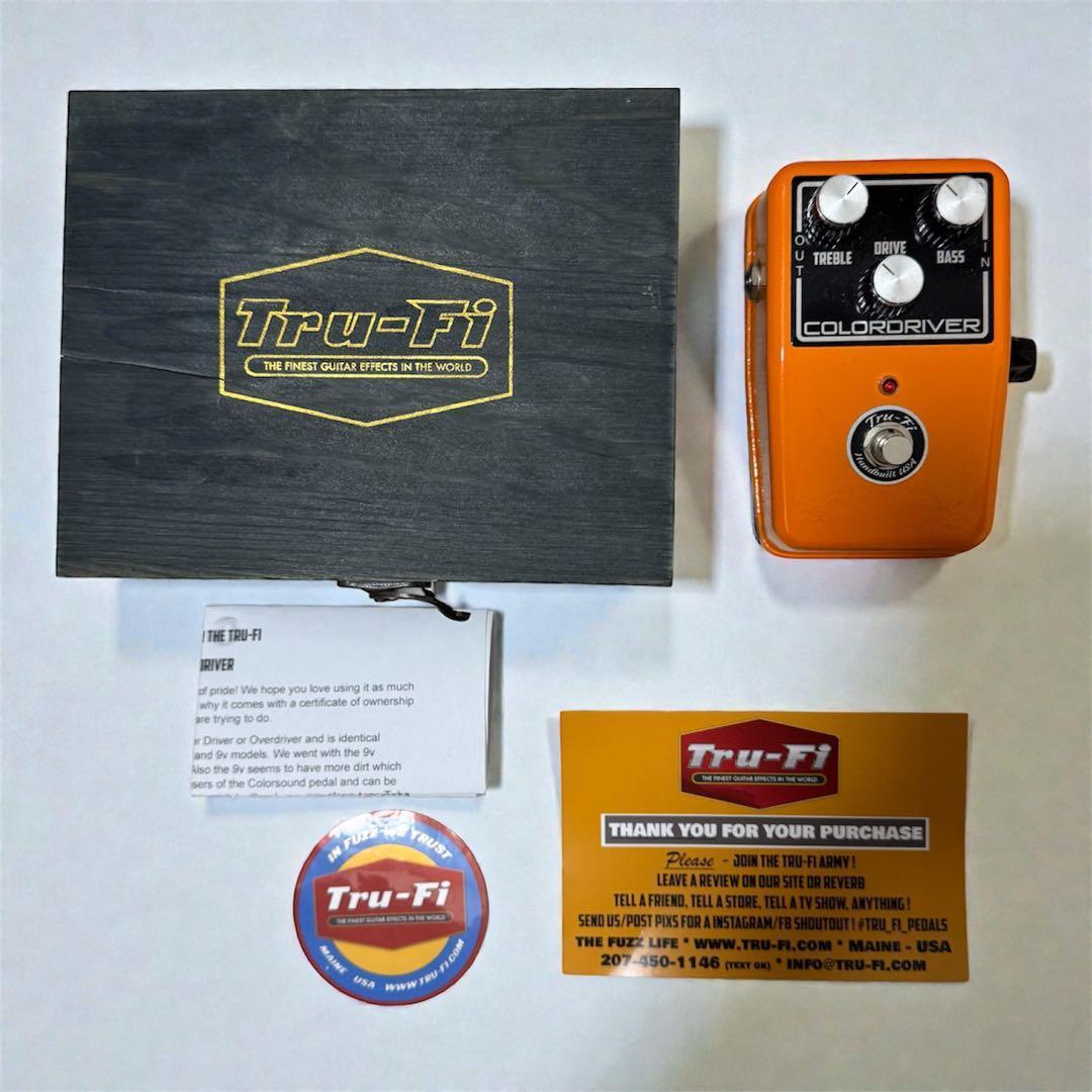 Tru-Fi COLORDRIVER 9V USA製 箱付 今堀良昭 ファズ - メルカリ