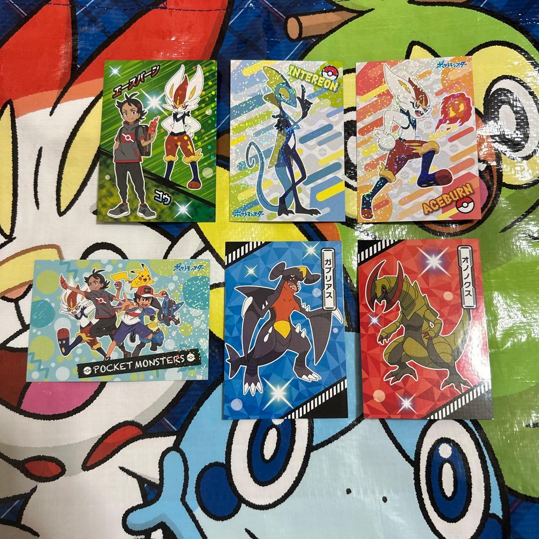 ポケモン アニポケ カード6枚セット ゴウ インテレオン エースバーン