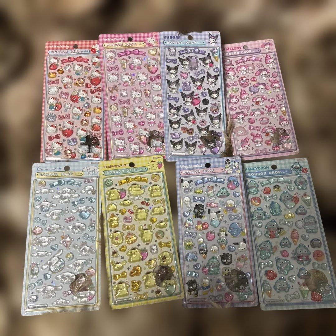 サンリオ第二弾コンプリートセット　ボンドロ サンリオ 第二弾 ボンボンドロップシール 正規品 ボンドロ