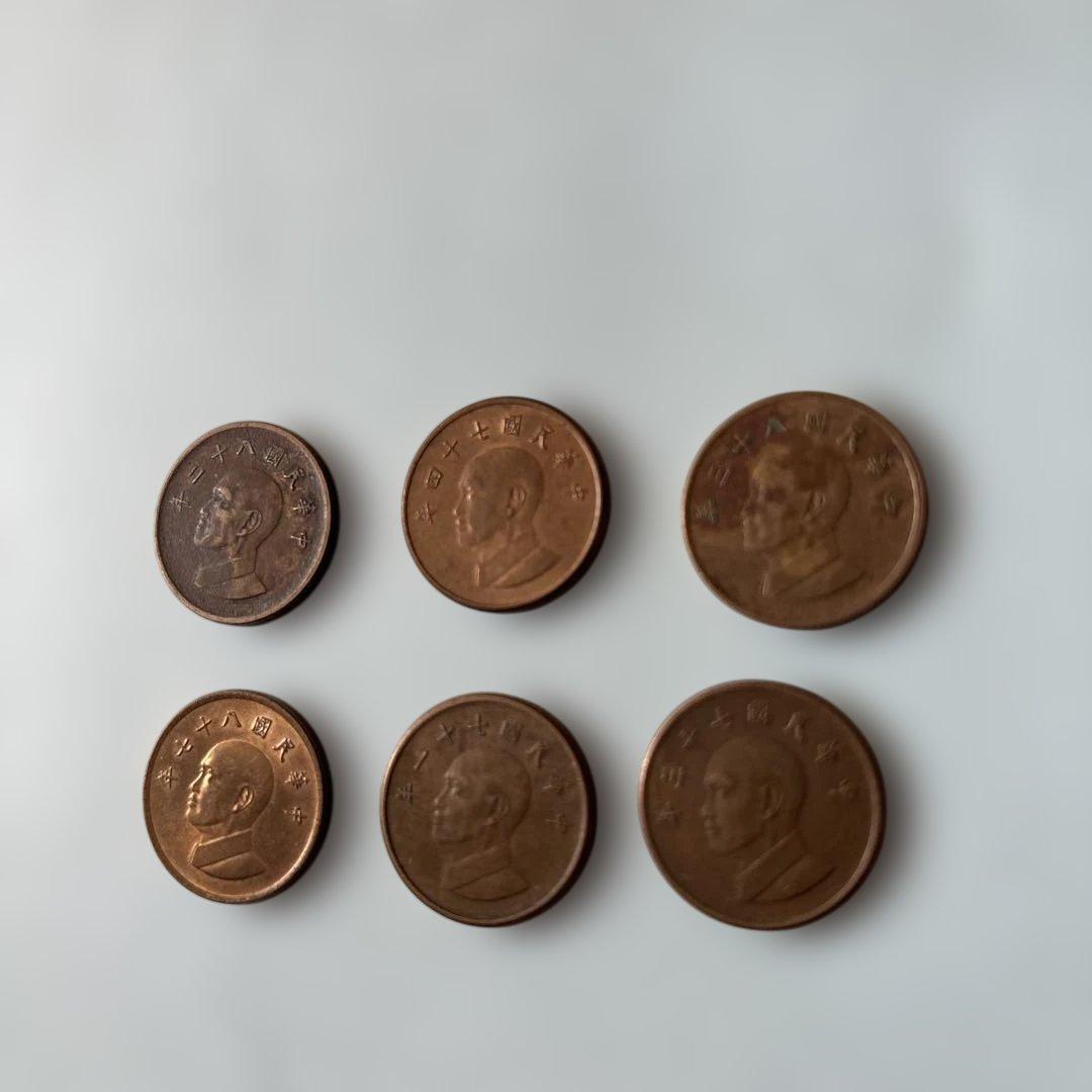 旧貨幣 6枚セット 銅製 - メルカリ