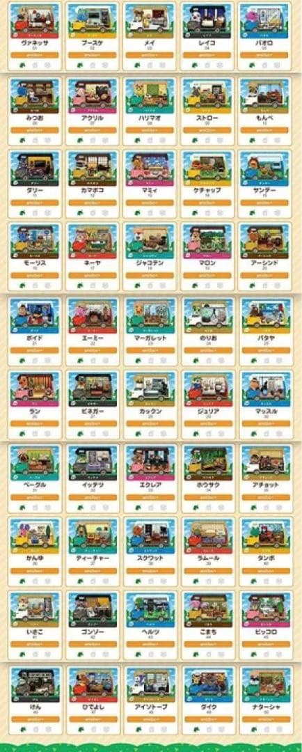 どうぶつの森 amiiboカード 全弾フルコンプリート504枚 純正アルバム