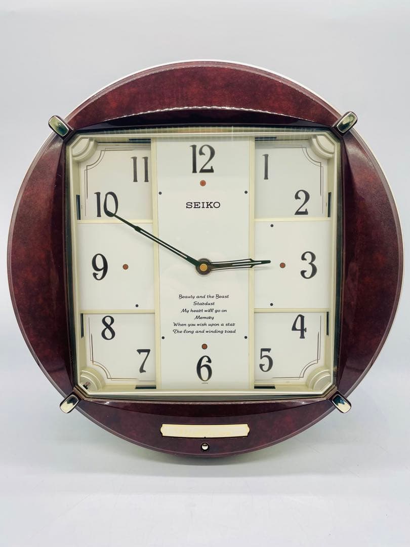 SEIKO セイコー ファンタジア ディスクドリーム からくり時計 RE544B