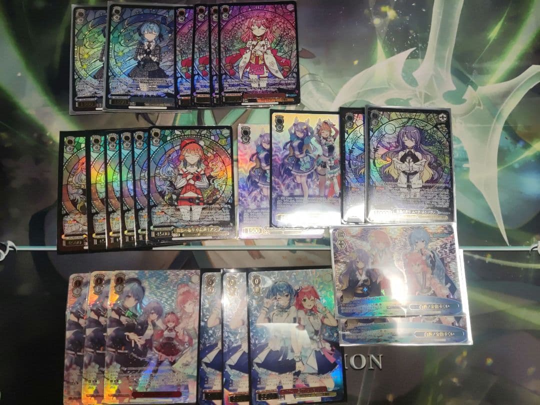 超大量 ホロライブ SR RRR prホイル hlp等500枚以上まとめ売り - メルカリ