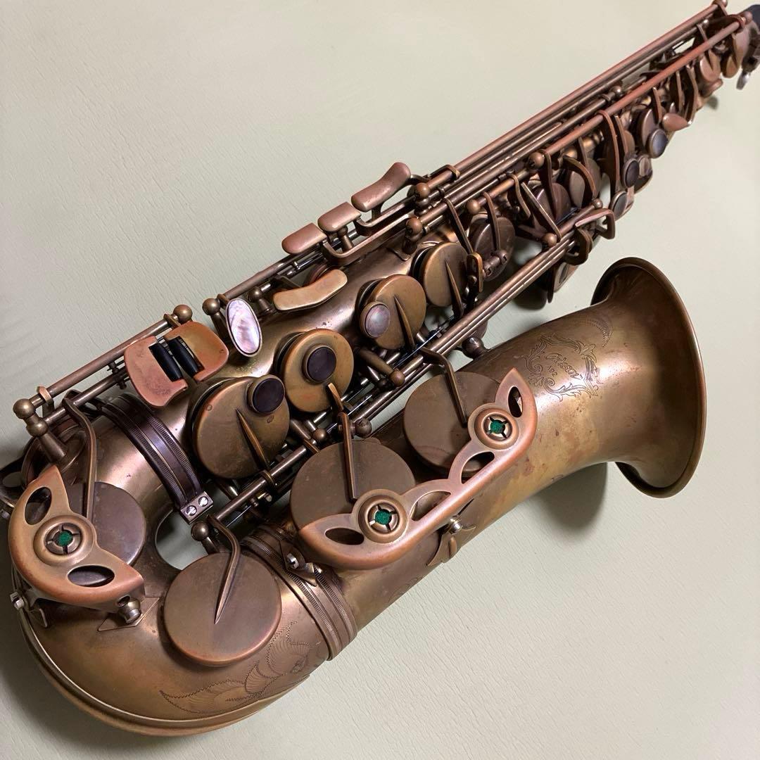 Cadeson アルトサックス A-92 アンラッカー仕上げ 高F#付 レア美品