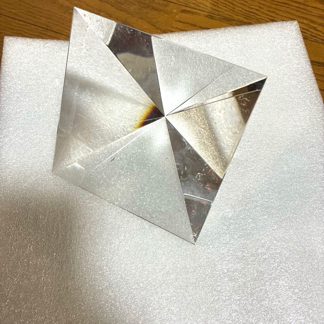 宇宙パワークリスタルピラミッド♡大サイズ♡透明感抜群!! 759g Amazon.co.jp: OwnMy クリスタルピラミッド Clear 100MM / 4