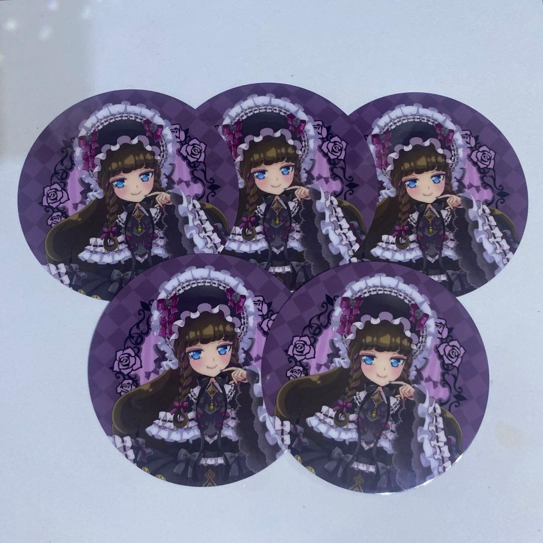 アモクレープ コースター クリアカード 特典 ノベルティ プリパラ