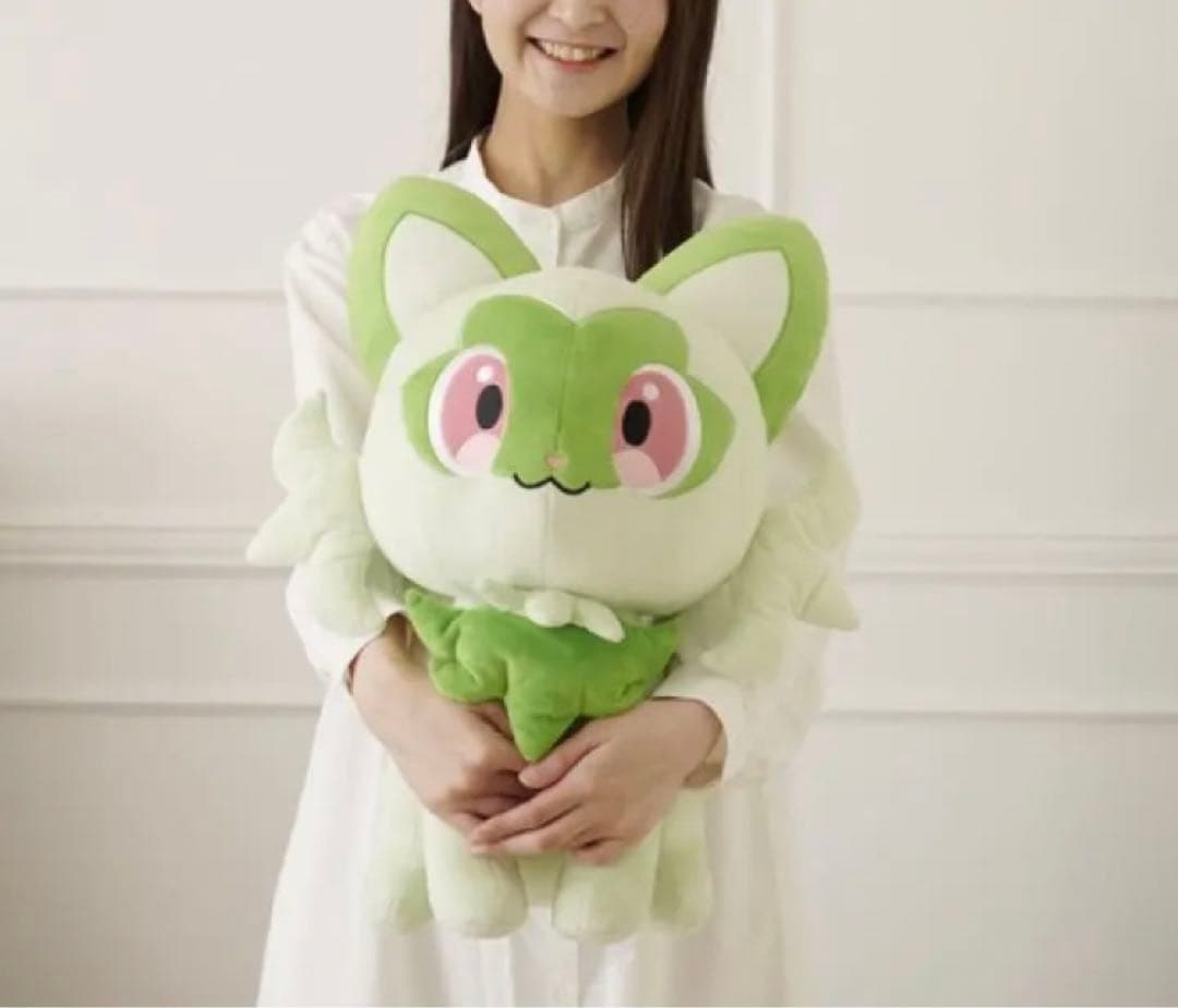 ポケモンセンター限定 等身大ニャオハ ぬいぐるみ - メルカリ