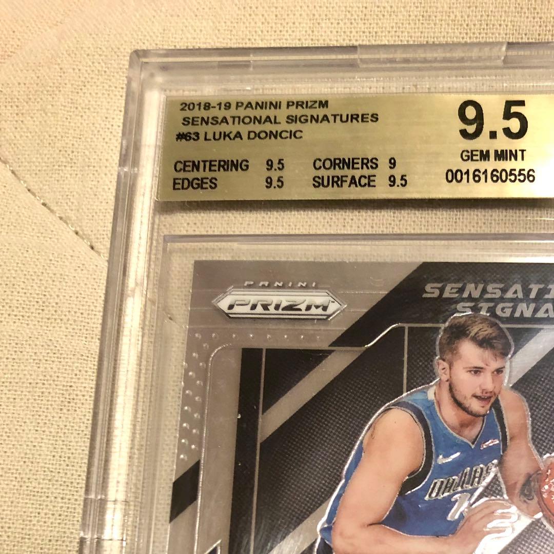 BGS9.5】2018-19 ルカ・ドンチッチ サイン入りルーキーカード RC