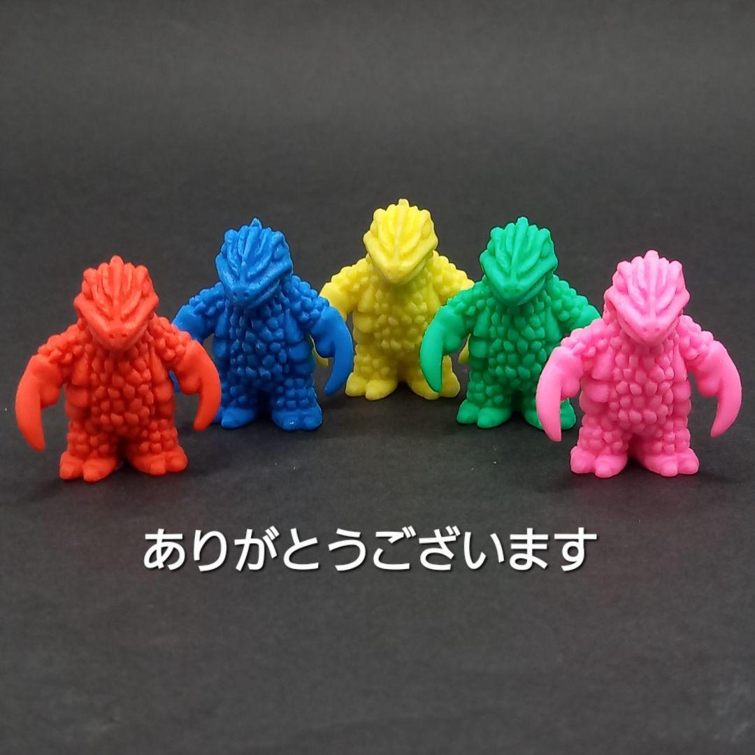ツルク星人】橙色 ウルトラ 怪獣 消しゴム 特撮 当時もの