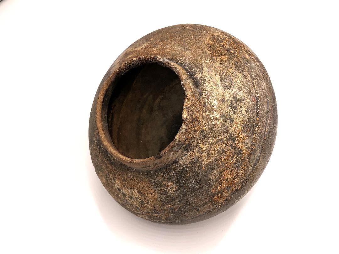 須恵器 壺 】 古墳～平安時代 後代金直し 炻器 - メルカリ