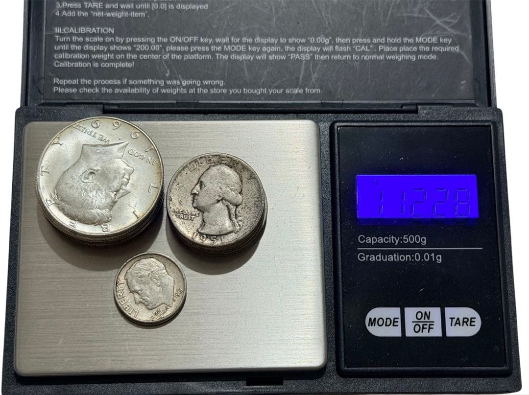 銀貨のお纏め ハーフ クォーター ワンダイム ケネディ - メルカリ