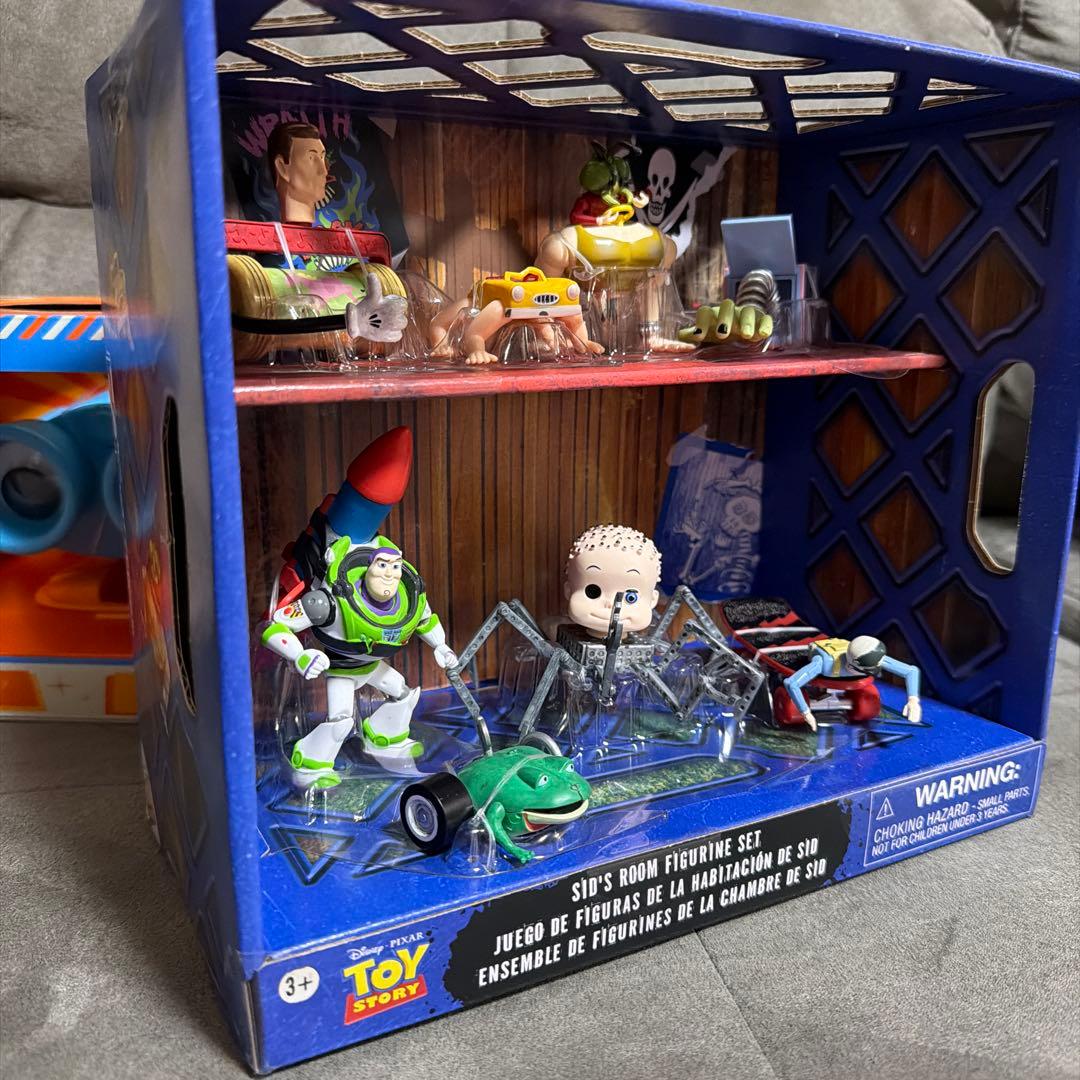 ディズニーストア限定 シドの部屋 レニー フィギュアセット 新品 トイ