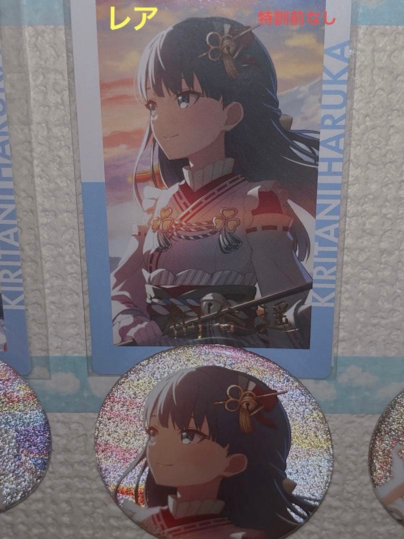 桐谷遥 全て箔押し レアあり エピカ 缶バッジ バースデー ヴァイス