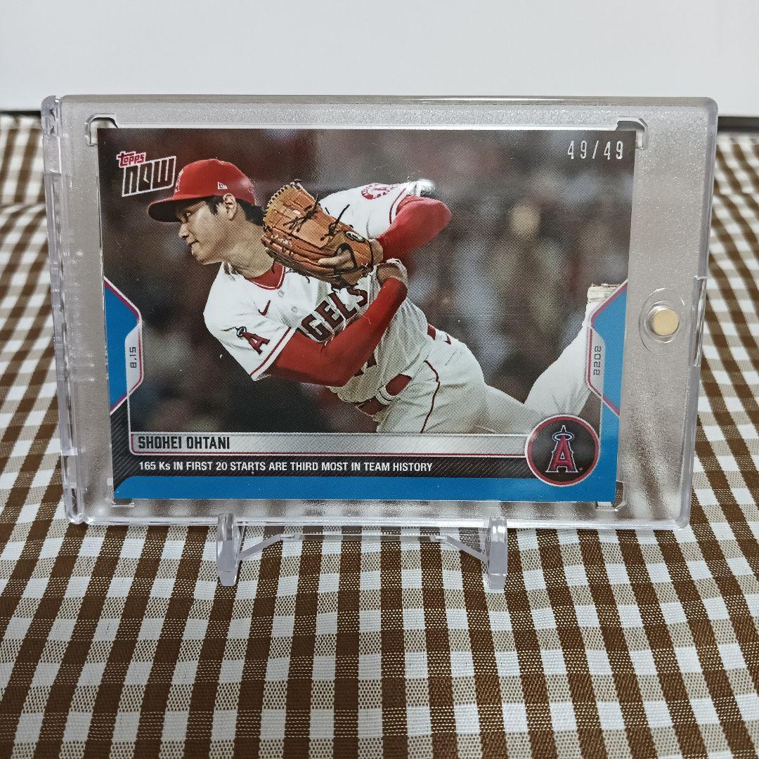 大谷翔平 2022 Topps now 49シリカード - メルカリ