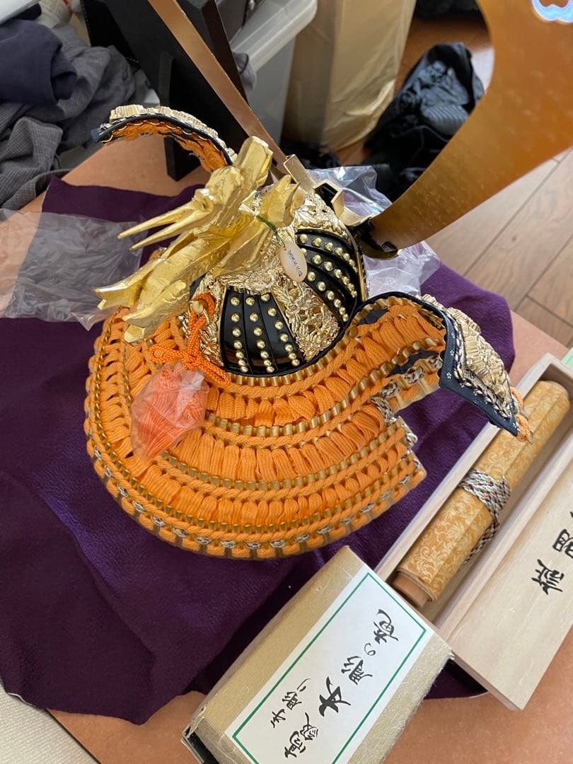 端午の節句兜飾り京都竹麻呂作年代物|mercariメルカリ官方指定廠商