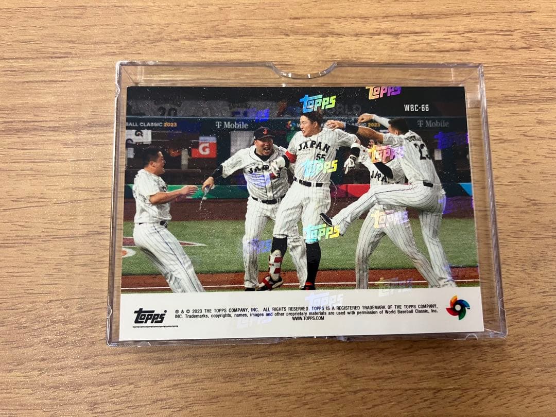 入手困難】村上宗隆 Topps NOW WBC-66 サヨナラ - メルカリ