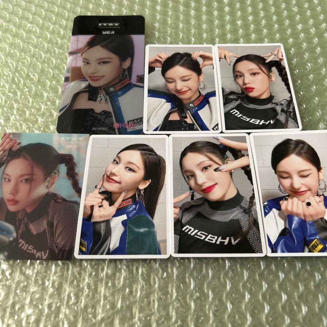 ITZY イェジ トレカ セット Voltage コンプ ITZY Voltage リリース記念グッズ ステッカーセット トレカ イェジ