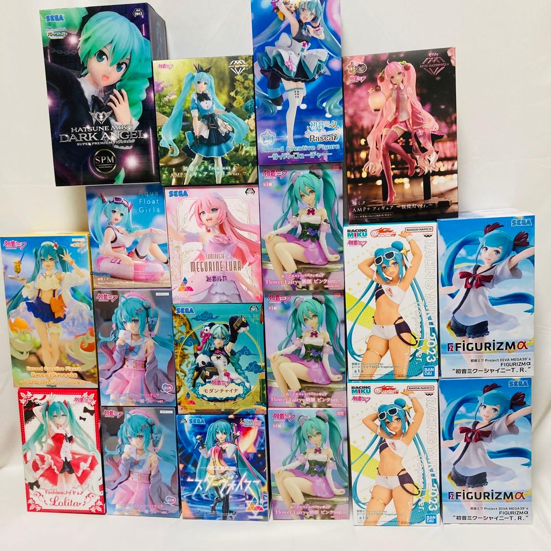 初音ミク フィギュア 19点 まとめ売り - メルカリ