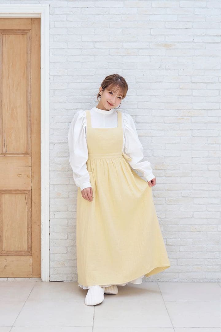 TOMAO　エプロン　辻ちゃん　parsley 辻希美プロデュースのコットンガーゼエプロンがライフスタイルブランド