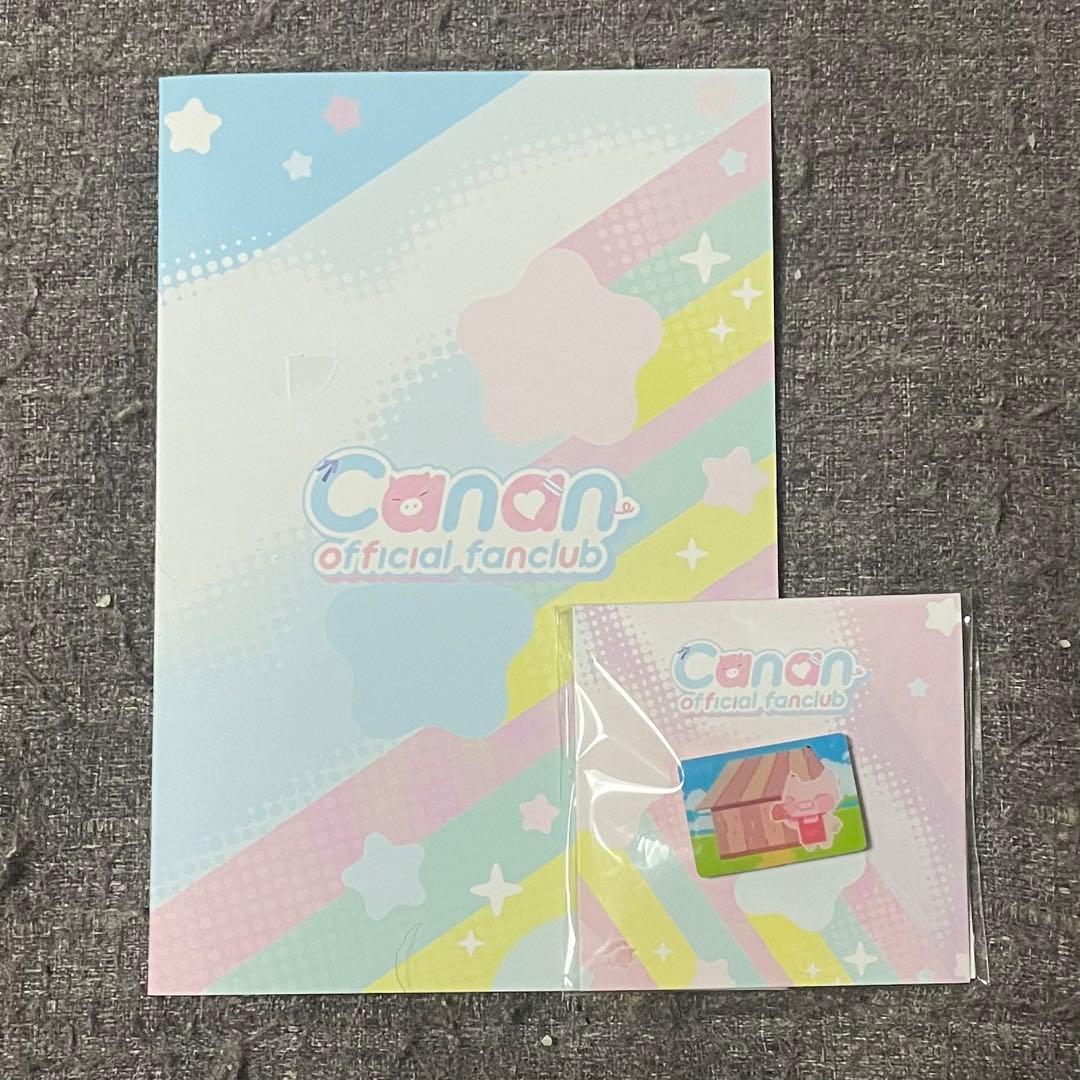 日南（Canan）ファンクラブ限定 直筆チェキ 12ヶ月継続特典 ➕バッチ