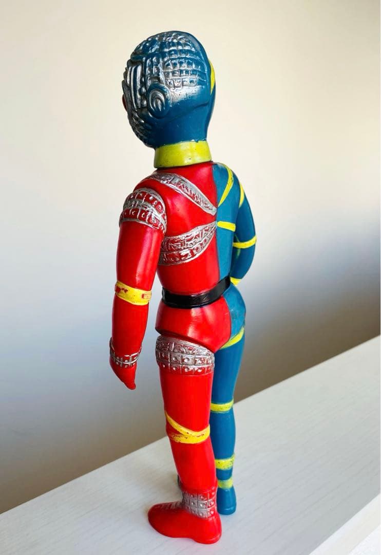 当時物】キカイダー パチ 無版権 ソフビ スタンダードサイズ 28cm