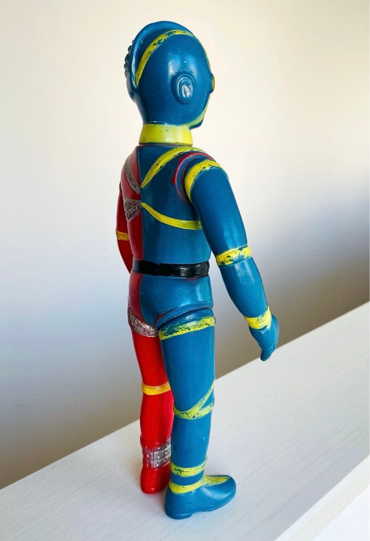 当時物】キカイダー パチ 無版権 ソフビ スタンダードサイズ 28cm