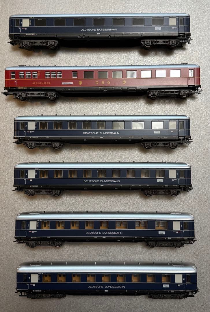 メルクリン43209+43219 Express Loreley 客車6両 - メルカリ