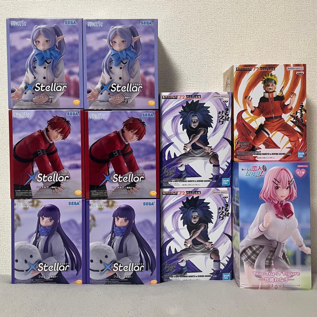 プライズフィギュアまとめ売り 葬送のフリーレン ナルト わたなれ