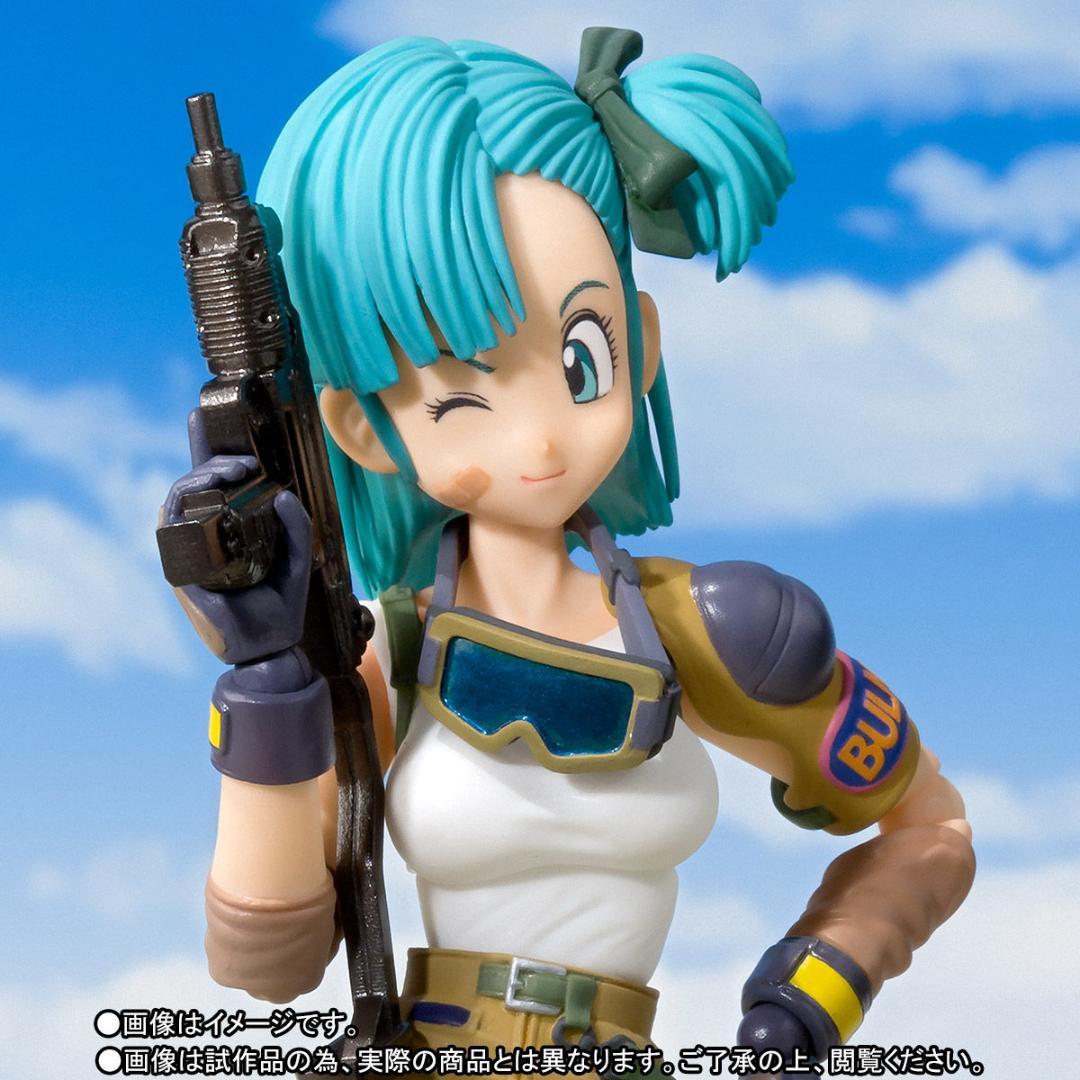 限定 ドラゴンボール S.H.Figuarts ブルマ 輸送箱伝票後無し