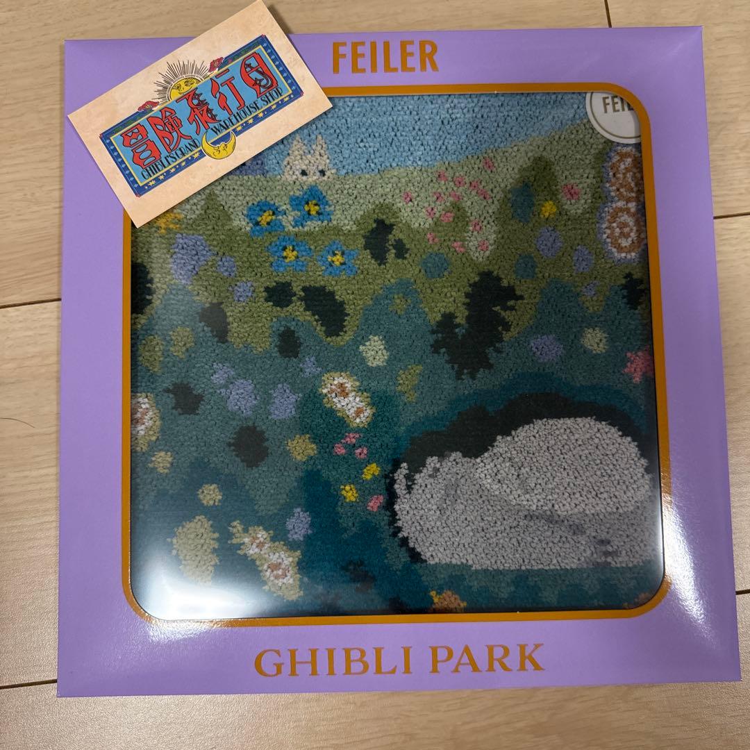 新商品 FEILER フェイラー ジブリパーク 限定 ハンカチ となりのトトロ