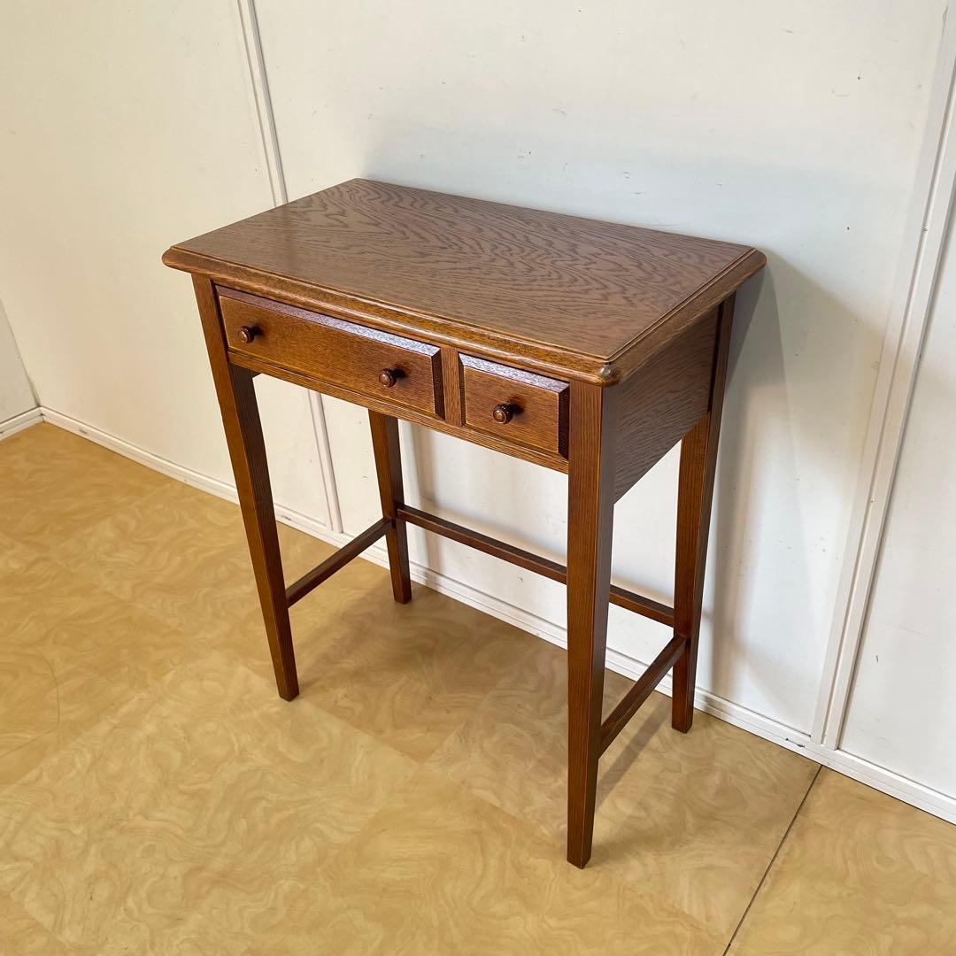 三越家具 カントリーハウス 机 デスク 引き出し コンソール 台