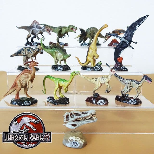 フィギュア】海洋堂コカコーラジュラシックパーク3 シークレット 全