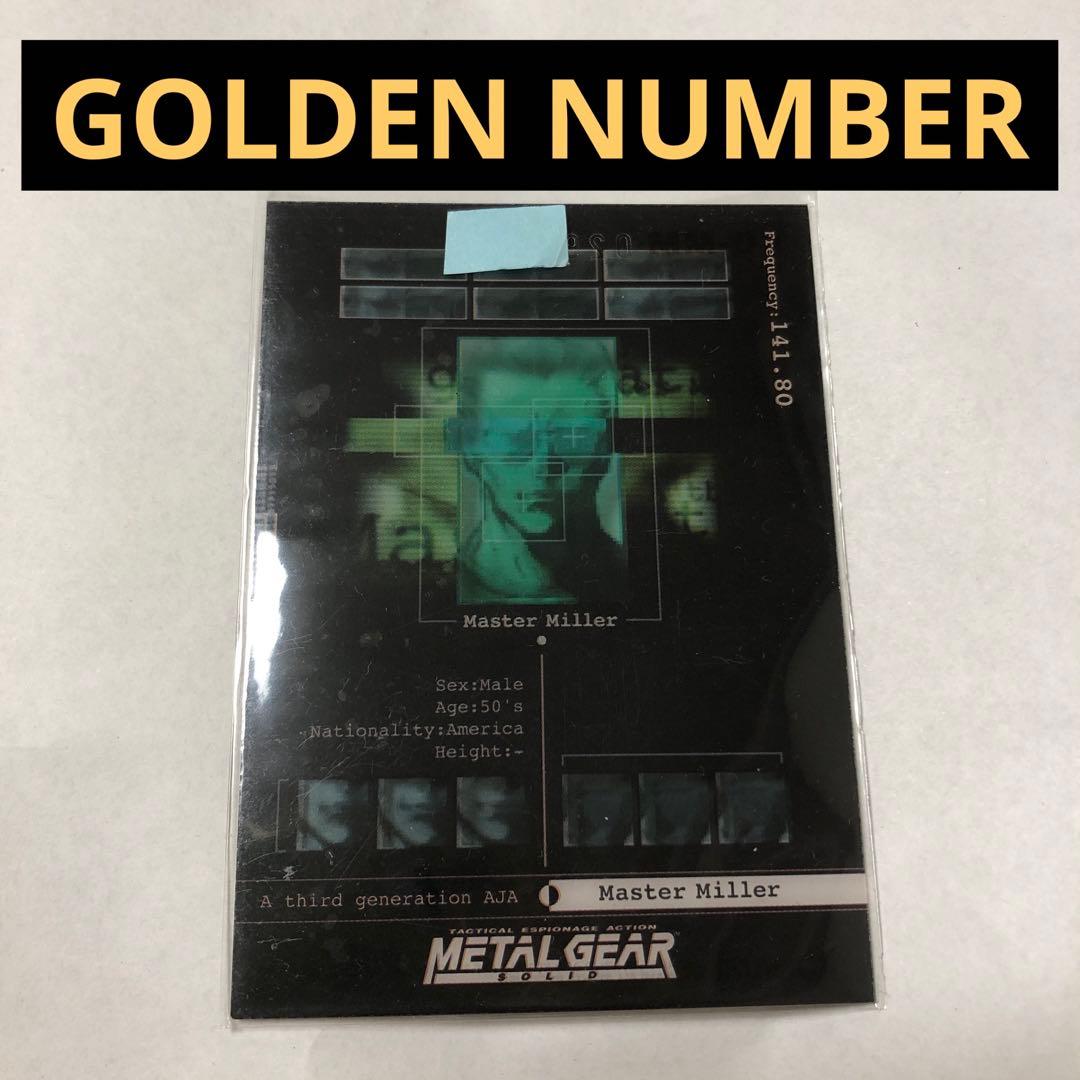 その他 L GEAR SOLID Trading Card #43 GOLDEN SL0194 cordovan wallet