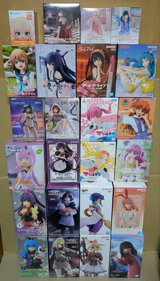 美少女 アニメ プライズ フィギュア 24点セット まとめ売り 24日19時まで フィギュア 美少女 プライズ まとめ売り おまけ付き