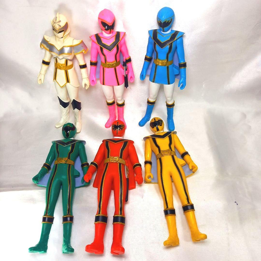 魔法戦隊マジレンジャー ソフビフィギュア17センチセット - メルカリ