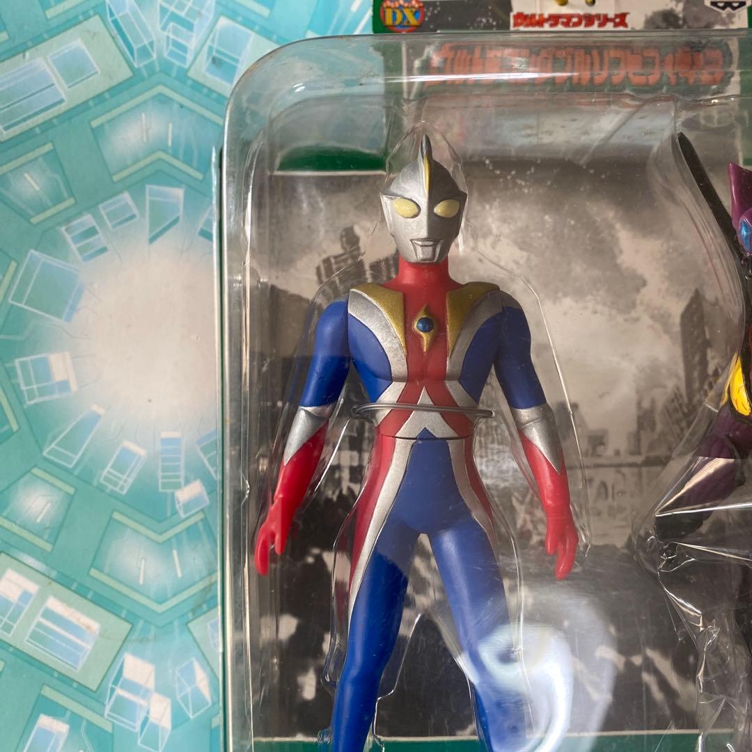 ウルトラマンダブルソフビフィギュア コスモス カオスダークネス