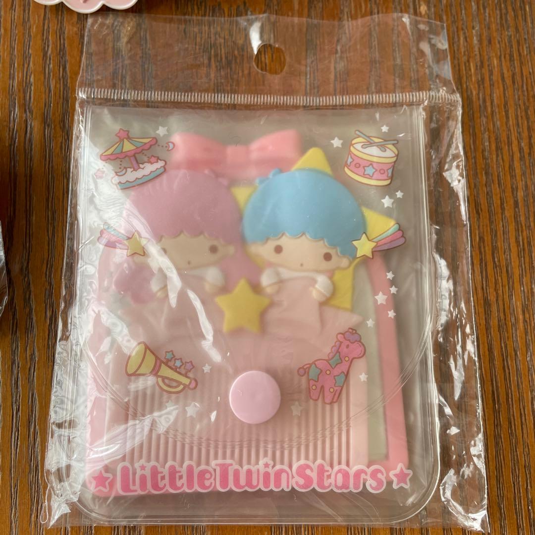 サンリオ キキララ リトルツインスターズ プラチェスト クリップ