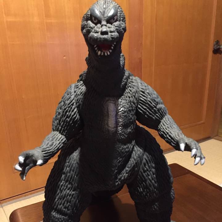 ゴジラ 特大 1988年製 当時物】バンダイ 1988年製 ゴジラ 特大ソフビフィギュアを出張買取