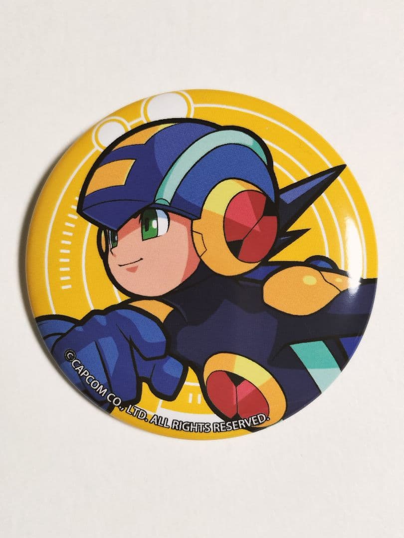 ロックマンエグゼ ロックマン ブルース 缶バッジ - メルカリ