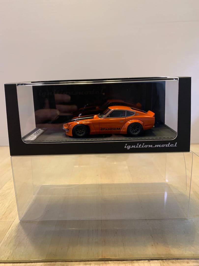 イグニッションモデル　1/43 S30 Z オレンジ　1245 ignition model (イグニッションモデル) ダイキャストカー 1/43 Nissan