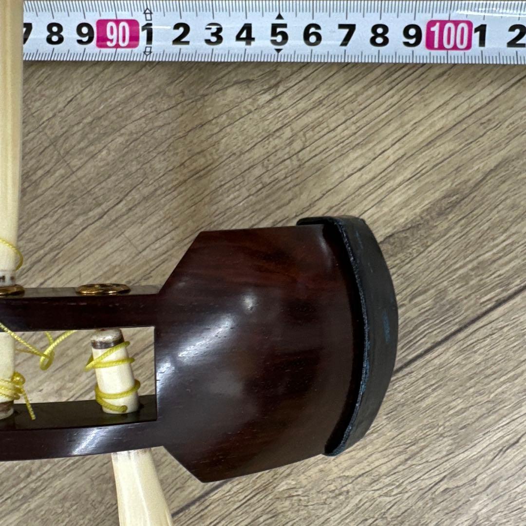 極上 糸巻 三味線 102㎝ ケース付 東な7-1218①
