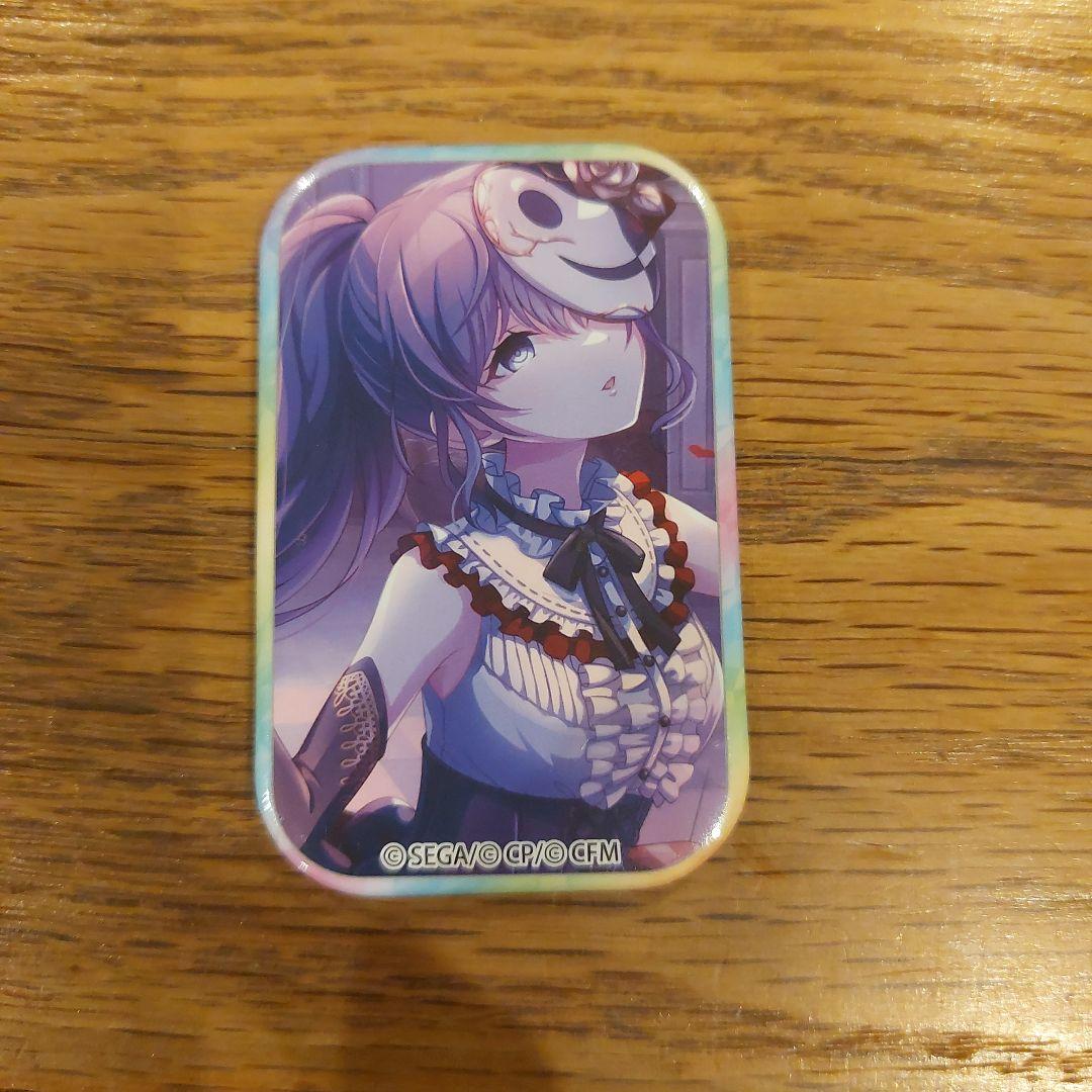 プロセカ 朝比奈まふゆ ジャックポットサッドガール スクエア缶バッジ