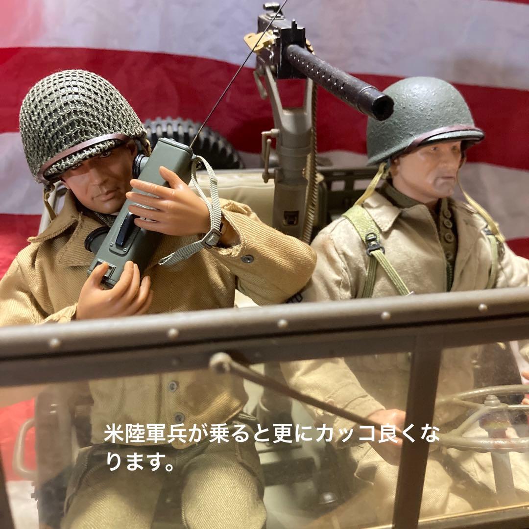 ハズブロ製1/6 アメリカ陸軍WILLYS JEEP MB (初期型グリル) - メルカリ