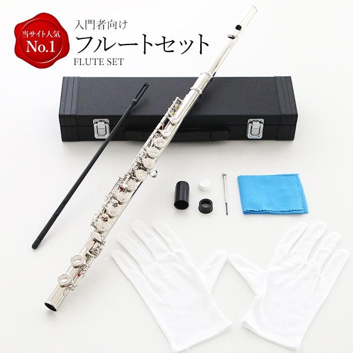 新品 未使用 送料無料 フルート 白銅製 初心者向け 学生 練習用 入門